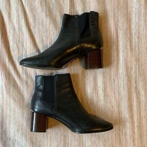 Calvin Klein Leather Booties